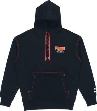 Puma YOTOX Hoodie Black Pink Green 531295-01
