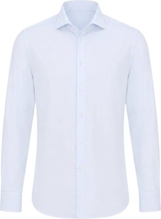 Xacus Casual Shirts - Heren - Casual Overhemden - Blauw - XL - Overhemden