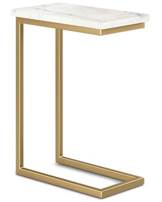 Simpli Home Skyler 18In Industrial C Side Table