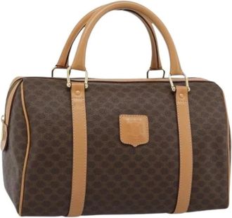 Celine Pre-owned Vintage Boston Bag - Dames - Vintage Handtas - Bruin - ONE Size - Leer - Vintage