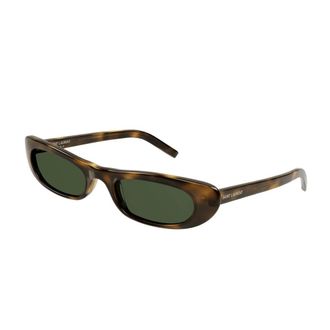 Saint Laurent Sunglasses, unisex, Brown, Size: 53 MM SL 557 Shade Sunglasses
