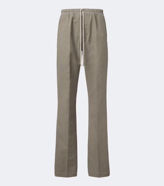 Rick Owens Pantalones rectos Dietrich de algod&oacute;n