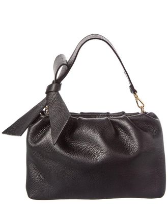Persaman New York Lilie Bow Leather Shoulder Bag