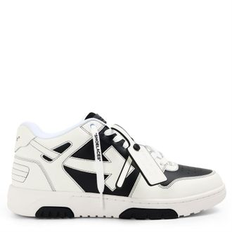 Off-white Mens Off White Out Of Office Classic Trainers, Trademark Branding in.Black/white - Size UK 11