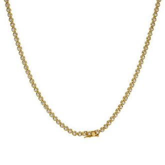 LuvMyJewelry LMJ 14K Yellow Gold Diamond Tennis Chain - 4 Carats at Nordstrom