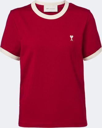 Ami Ami de Coeur cotton jersey T-shirt