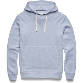 Surfside Supply Co. Justin Cashmist Fleece Hoodie in Light Blue Heather at Nordstrom, Size Xx-Large