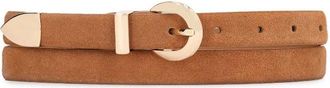 Kazar Su&egrave;de Riem - Dames - Riemen - Bruin - 80 CM - Su&egrave;de - Accessoires