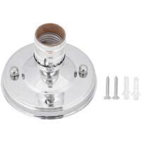 OEM L&aacute;mpara Colgante Industrial Vintage Con Casquillo E26/e27, Portal&aacute;mparas De Rosca, Color Plata - Crezuo