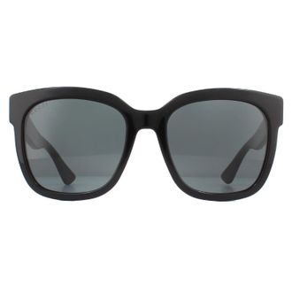 Gucci Zonnebril GG0034S 001 Zwart Grijs