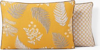 La Redoute Interieurs Kussensloop in perkalkatoen, Foug&egrave;re
