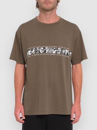 Volcom Skate Vitals Remy 2 Camiseta marr&oacute;n