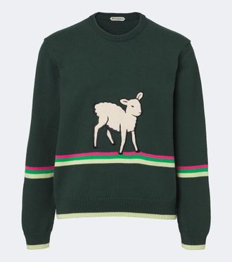 J.W.Anderson Embroidered cotton sweater