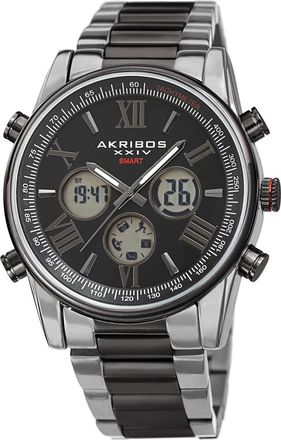 Akribos XXIV Quartz Black Dial Mens Watch AK1095TTB