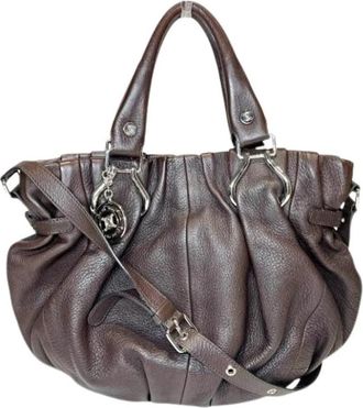 Celine Pre-owned Vintage Handbag - Dames - Vintage Handtas - Bruin - ONE Size - Leer - Vintage