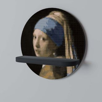 OEM Obra Maestra Estructural Estante Redondo Negro