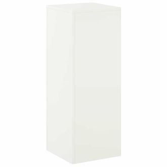 vidaXL Soporte De Plantas Blanco 30 X 30 X 80 Cm Acero Vidaxl