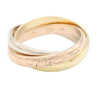 Cartier Pink Gold White Gold Yellow Gold Yellow Gold (18K) Pink Gold (18K) White Gold (18K) Band Ring (Pre-Owned)