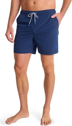 Tommy Bahama Naples Valley 5.25-Inch Swim Trunks in Island Navy at Nordstrom, Size 2Xlt
