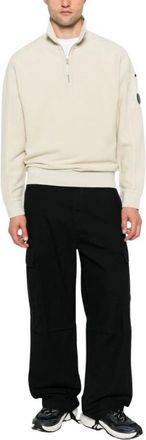C.P. Company C.P. Company - Sudadera con parche de lente - Sweatshirts & Hoodies - Hombre - Beige - L