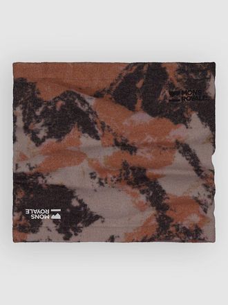 Mons Royale Pileup Wool Fleece Neck Warmer mimetico