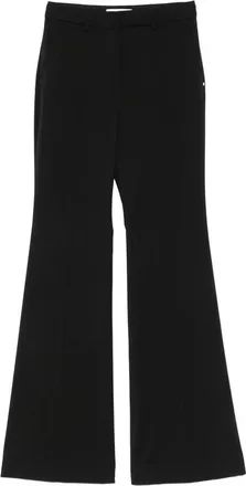 Sportmax Hangar Pressed-crease Flared Trousers
