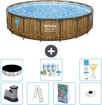 Bestway Piscina Bestway Power Steel Redonda - 549x122 Cm - 8-piezas S576