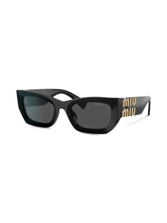 Miu Miu Eyewear SMU09WC053E1AB Cat-Eye Sunglasses - Gray