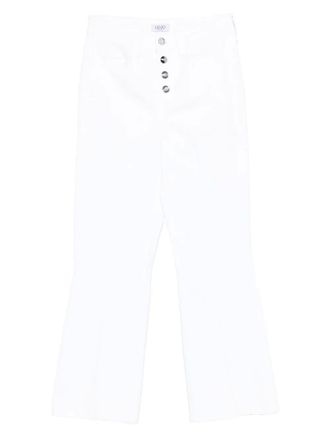 Liu Jo Jeans met knopen - Wit
