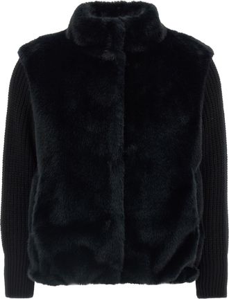 Herno resort Faux Fur Jacket