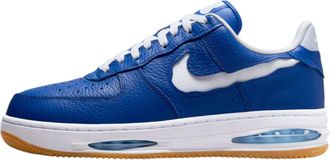 Nike HF3630-400 Air Force 1 Low EVO Men TM Royal/White-Aquarius Blue-Gum Yellow UK 7.5