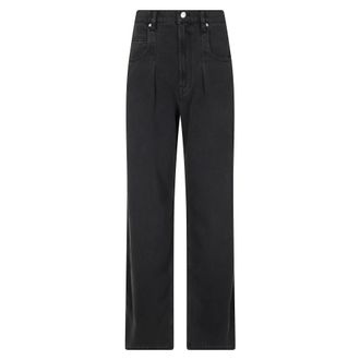 Isabel Marant Dames, Jeans, Zwart, Maat: 2XS