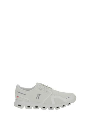 On Running Quick-Lacing White Sneakers With Zero-Gravity Technology