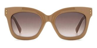 Fossil FOS 3153/G/S Asian Fit 10A/HA Womens Sunglasses Brown Size 52