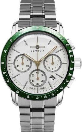 Zeppelin New York White Dial Mens Watch 8878MB4