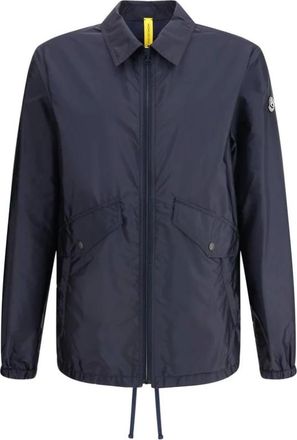 Moncler Jassen, Heren, Blauw, M, Nigo Sopdu Waterdichte Jas