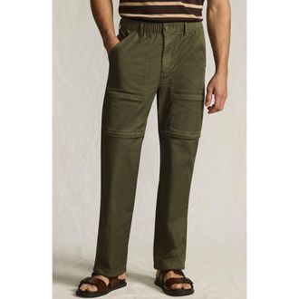 Lands End Zip Off Pant in Forest Moss at Nordstrom, Size Xx-Large 30