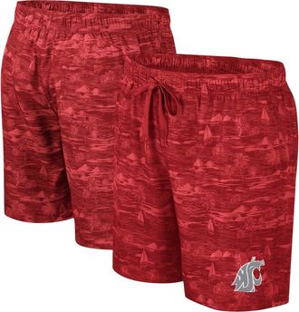 Colosseum Mens Colosseum Crimson Washington State Cougars Ozark Swim Shorts at Nordstrom, Size Large