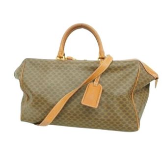 Celine Pre-owned Weekend Bags, female, Brown, Size: ONE SIZE Pre-owned Boston Bag