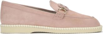 Hogan Roze su&egrave;de loafers - Dames - Loafers - Roze - 35 1/2 EU - Su&egrave;de - Schoenen