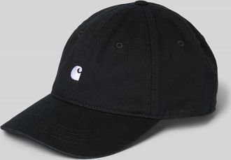 Carhartt Work in Progress Basecap mit Label-Stitching Modell Madison in Black, Gr&ouml;&szlig;e 1