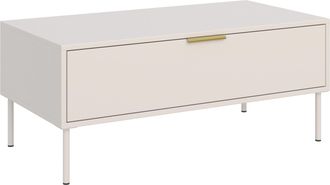 Selsey Selsey Vena - Mesa De Centro Con Caj&oacute;n - Cachemire - 100x50 Cm