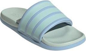adidas Adilette Comfort 2.0 Slide Sandal in Glow Blue/Halo Mint/Mint at Nordstrom Rack, Size 10