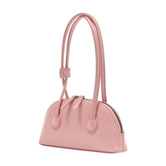 Margesherwood Womens Bessette Shoulder Bag Pink Cowhide