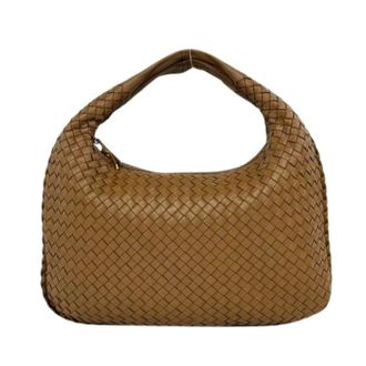 Bottega Veneta Pre-owned Vintage Schoudertas - Dames - Pre-owned - Bruin - Maat: ONE Size Zijde