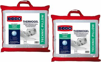 Dodo Lotto di 2 guanciali DODO memory effetto rinfrescante FRESH 60 x 60 cm