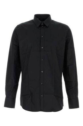 Dolce & Gabbana Black poplin shirt