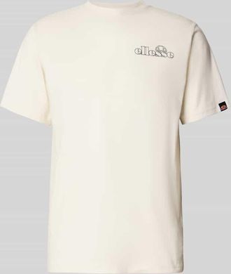 Ellesse T-Shirt mit Statement-Print Modell MEMORALIA in Offwhite, Gr&ouml;&szlig;e XL