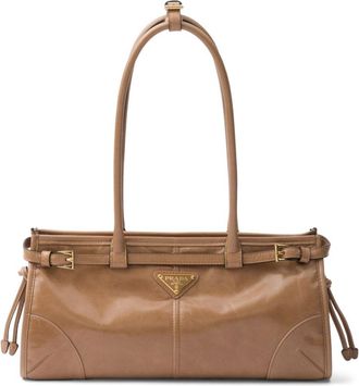 Prada medium Bonnie tote bag - women - Leather - OS - Brown