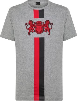 Billionaire Boys Club T-shirt Ronde Hals SS Double Lion - Heren - T-shirts - Grijs - XS - Katoen - Tops